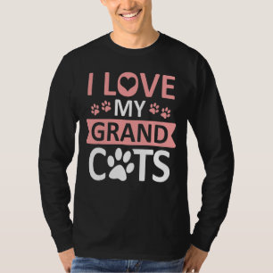 Camiseta Eu Amo Os Meus Avós Vovô Vovô Vovô