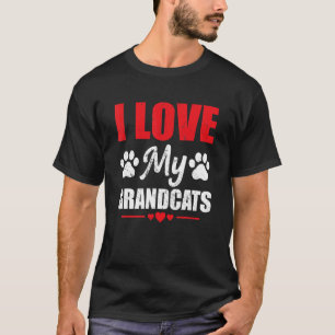 Camiseta Eu Amo Os Meus Avós Vovô Vovô Vovô Vovô