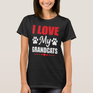 Camiseta Eu Amo Os Meus Avós Vovô Vovô Vovô Vovô