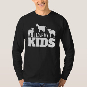 Camiseta Eu Amo Os Meus Filhos Gosta