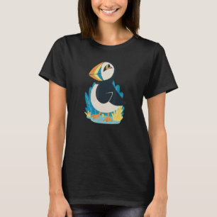 Camiseta Eu Amo Os Meus Pássaros Puffin Bird Cute Bird