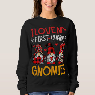 Camiseta Eu Amo Os Meus Primeiros Gnomos De Grau Engraçado