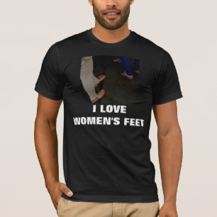 CAMISETA EU AMO OS PÉS DAS MULHERES