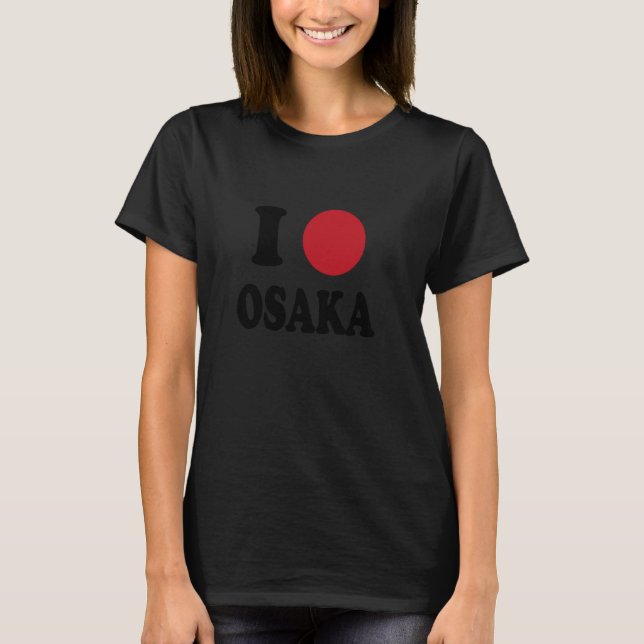 Camiseta Eu Amo Osaka (Frente)