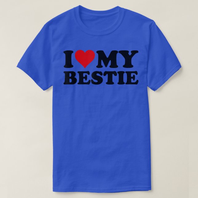 CAMISETA EU AMO OUVIR MEU MELHOR AMIGO MELHOR BESTFRIEND BF (Frente do Design)