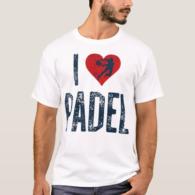Camiseta Eu Amo Padel (Frente)