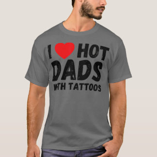 Camiseta Eu Amo Pais Quentes Com Tatuagens Eu Corto Pais Qu