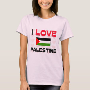 Camiseta Eu amo Palestina