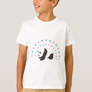 Camiseta Eu Amo Panda