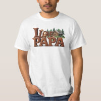 *~* EU AMO PAPA Dia de os pais Rustic AP86