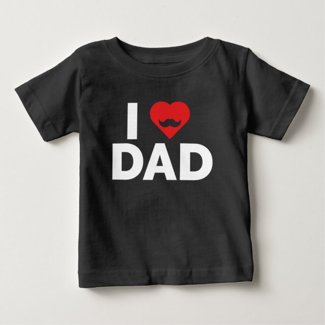 Camiseta Eu Amo Papai (Frente)