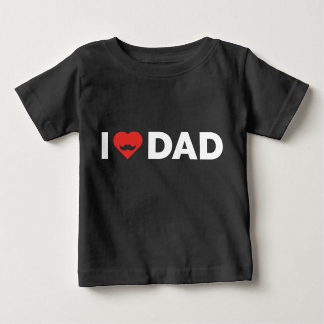 Camiseta Eu Amo Papai (Frente)