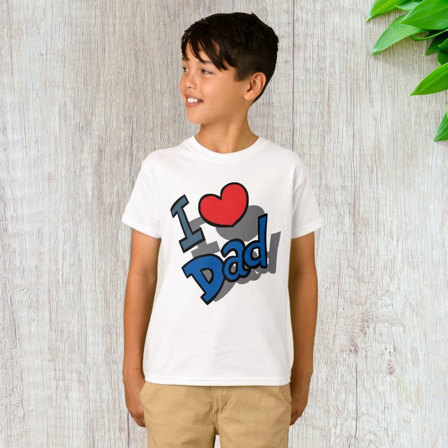Camiseta Eu Amo Papai (Criador carregado)