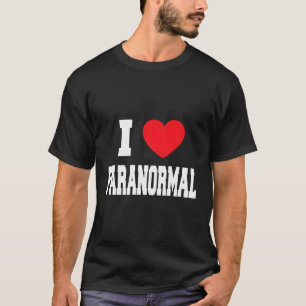 Camiseta Eu Amo Paranormal