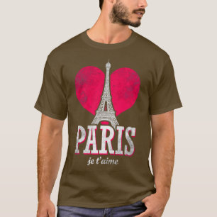 Camiseta Eu Amo Paris