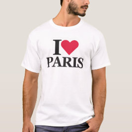 Camiseta Eu Amo Paris, Paris Romântica, Viagem inspirada em
