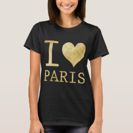 Camiseta Eu Amo Paris T Shirt
