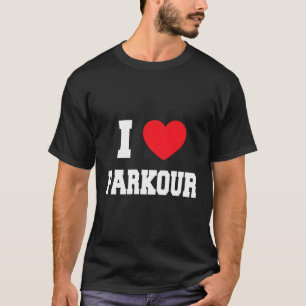 Camiseta Eu Amo Parkour