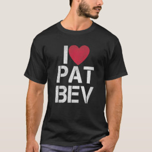 Camiseta Eu Amo Pat Bev I Heart Pat Bev
