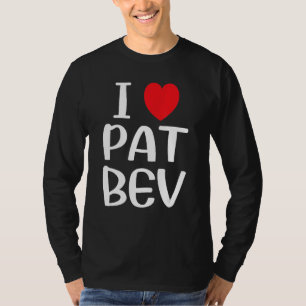 Camiseta Eu Amo Pat Bev I Heart Pat Bev 18