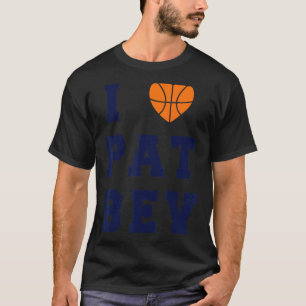 Camiseta Eu Amo Pat Bev I Heart Pat Bev Design