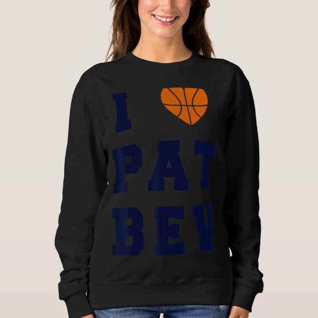 Camiseta Eu Amo Pat Bev I Heart Pat Bev Design (Frente)