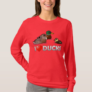 Camiseta Eu amo patos