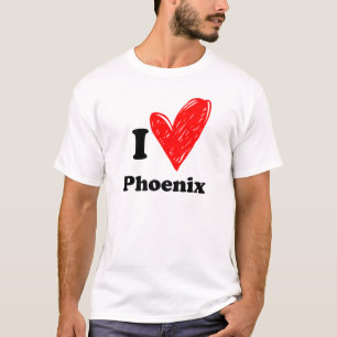 Camiseta Eu amo Phoenix