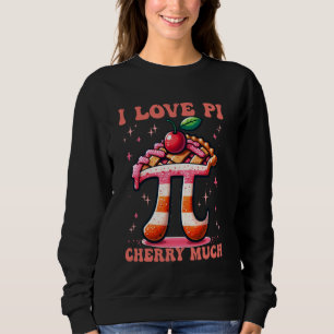 Camiseta Eu Amo Pi Cereja Muito Engraçado Professor de Mate