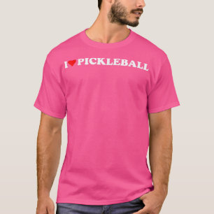 Camiseta Eu amo Pickleball Eu adoro o tema do Pickleball Ho