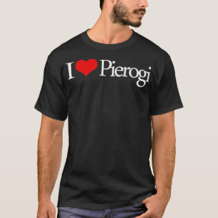 Camiseta Eu Amo Pierogi Comida Polonesa Família Polônia P