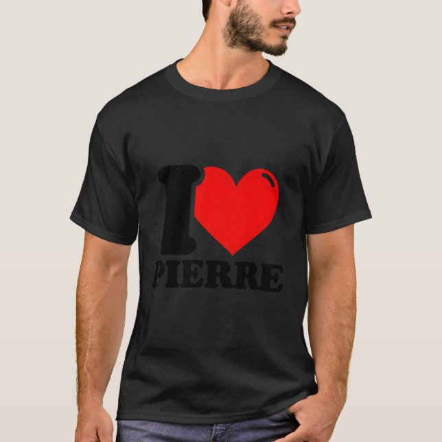 Camiseta Eu Amo Pierre (Frente)
