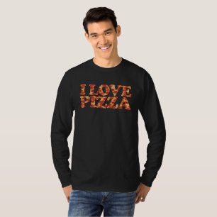 Camiseta Eu amo pizza!