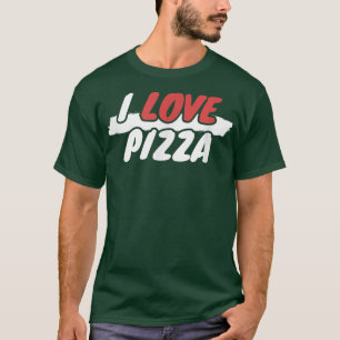 Camiseta Eu Amo Pizza1201