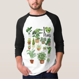 Camiseta Eu Amo Plantas