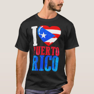 Camiseta Eu amo Porto Rico