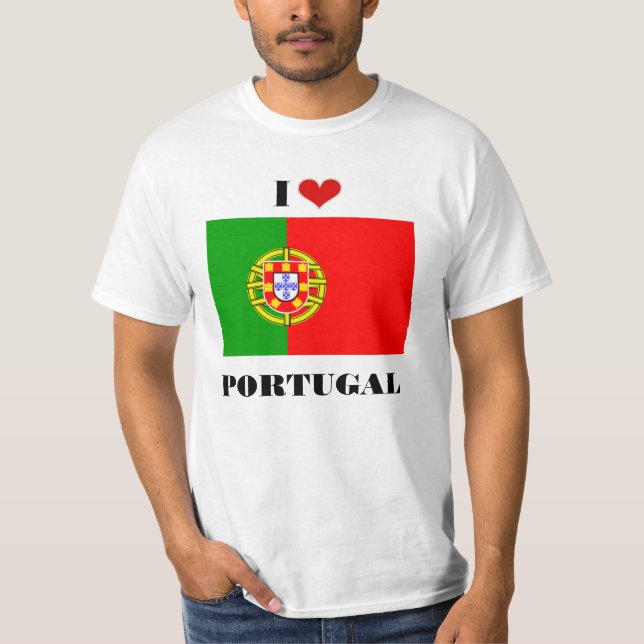 Camiseta Eu Amo Portugal (Frente)