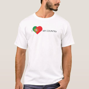 Camiseta Eu Amo Portugal