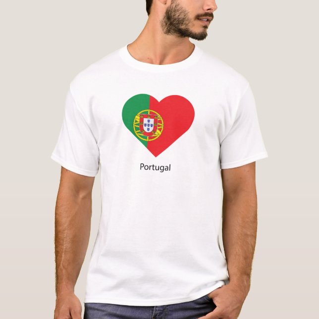 Camiseta Eu Amo Portugal (Frente)