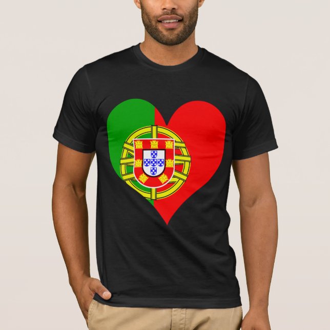 Camiseta Eu amo Portugal (Frente)