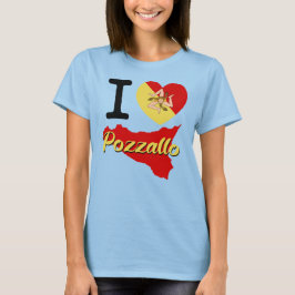Camiseta Eu Amo Pozzallo