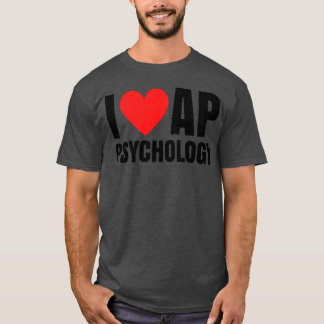 Camiseta Eu amo presente de psicologia ap amigo