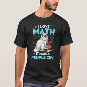 Camiseta Eu Amo Professor de Matemática Ensino de Matemátic