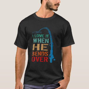 Camiseta Eu Amo Quando Ele Se Aproxima De Um Engraçado Rod