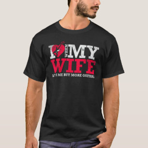Camiseta Eu Amo Quando Minha Esposa Me Deixa Comprar Mais G