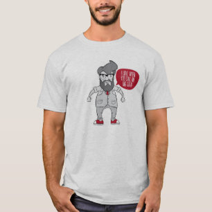 Camiseta Eu amo quando você me chama dados grandes