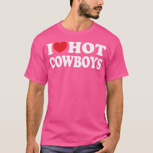 Camiseta Eu Amo Quentes Cowboys Country Western Rodeo I Hea