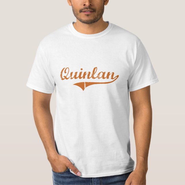 Camiseta Eu amo Quinlan Texas (Frente)