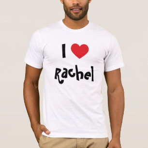 Camiseta Eu Amo Rachel
