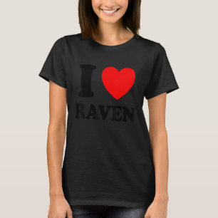 Camiseta Eu Amo Raven